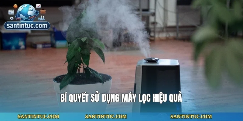 Bí quyết sử dụng máy lọc hiệu quả