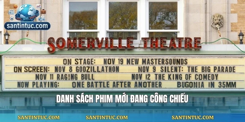 Danh sách phim mới đang công chiếu