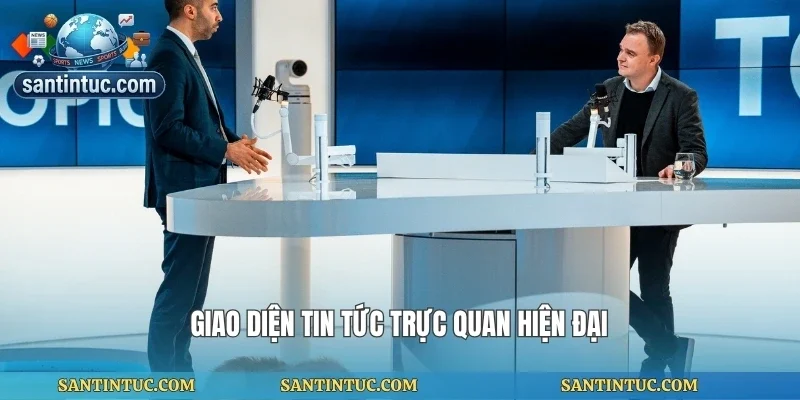 Giao diện tin tức trực quan hiện đại