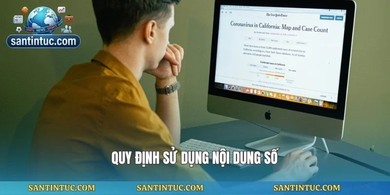 Quy định sử dụng nội dung số